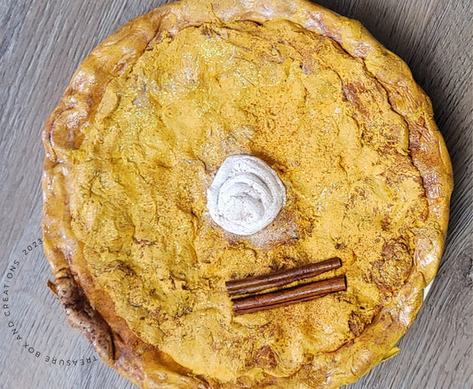 Faux pumpkin pie